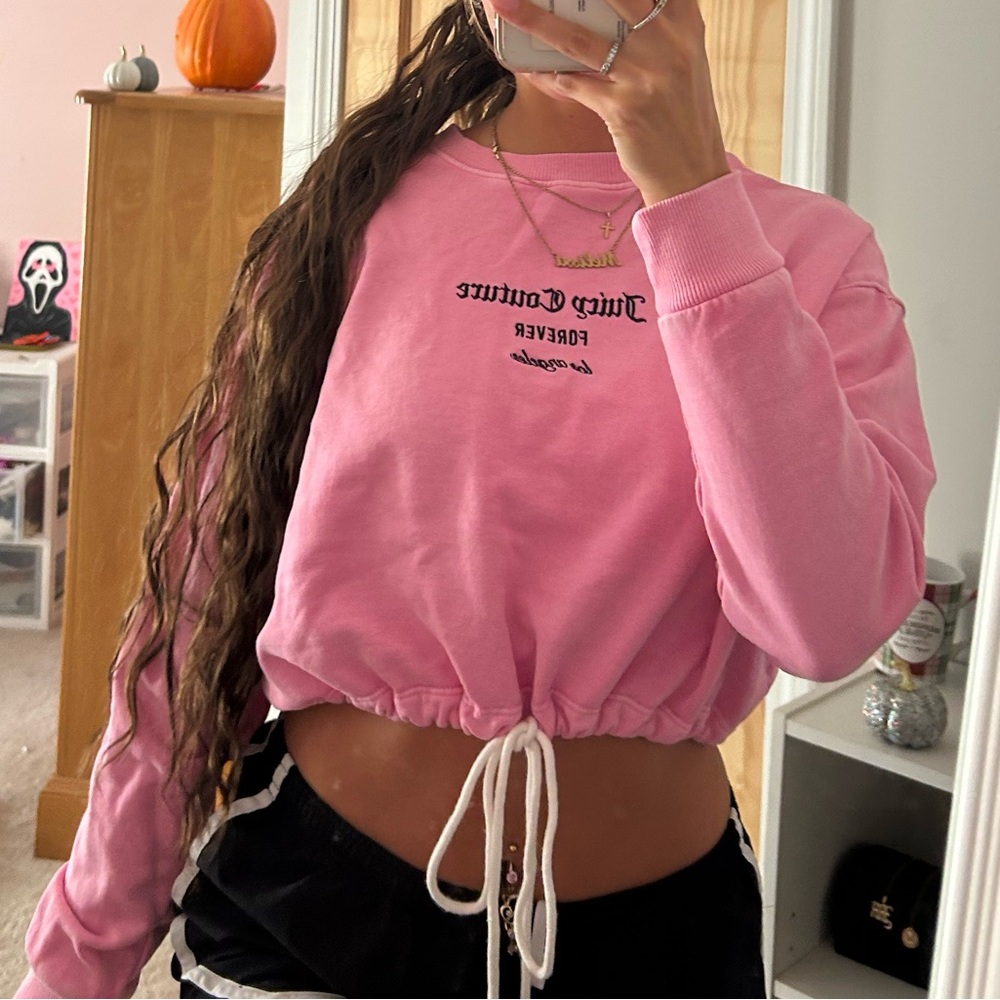 Cropped sweatshirt